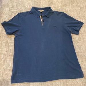 Mens Burberry polo. Size L but fits like a Medium. Gently worn.